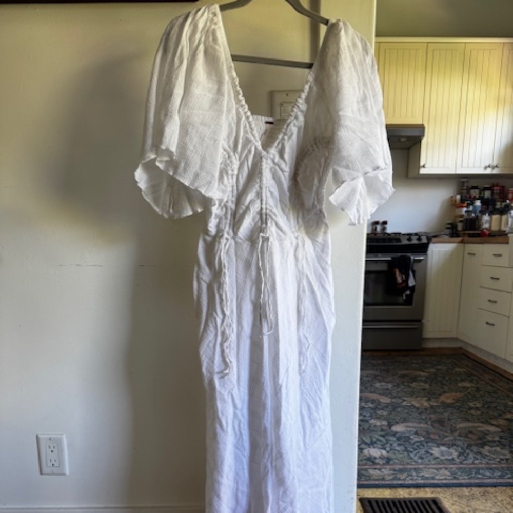Free People White Dress size Small